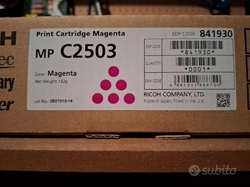 Toner Ricoh MP C2503 Magenta