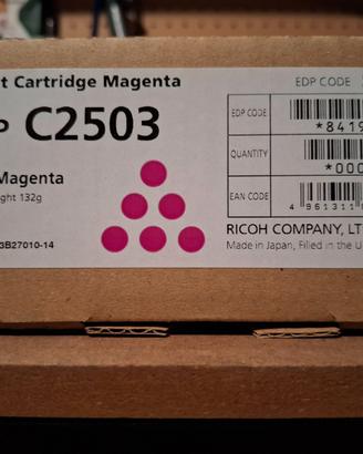 Toner Ricoh MP C2503 Magenta