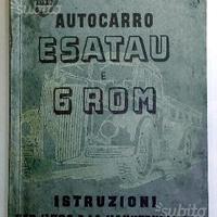 Manuale Uso e Manutenzione Lancia Esatau e 6Rom