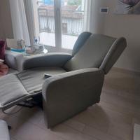 poltrona x anziani 2 motori