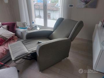 poltrona x anziani 2 motori