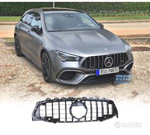 GRIGLIA MERCEDES CLA C118 19- LOOK AMG NERO LUCIDO