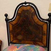 Letto antico in ferro battuto