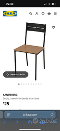 sedie ikea stile industriale
