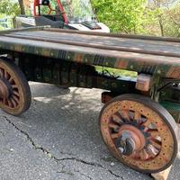 antico carro agricolo  del 1921