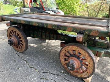 antico carro agricolo  del 1921
