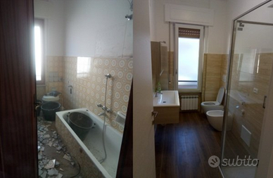 Restaurazione piccoli lavori edili, cucina, bagni,