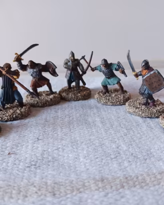 Lotto n.7 miniature il signore degli anelli