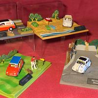 Diorami Fiat 500 Abarth  Modellini Collezione Toys