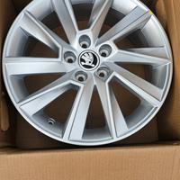 4 cerchi Nuovi 16 originali Skoda Fabia Rumster Ra
