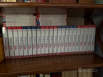 Dvd con libri di inglese con esercizi