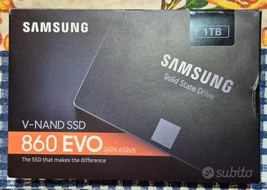 SSD SAMSUNG 860 EVO 1TB NUOVO