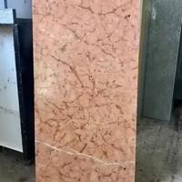 Piano marmo vintage rosso per comodini lotto