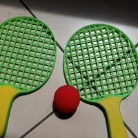 2 racchette gioco  anni '80