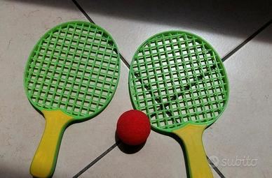 2 racchette gioco  anni '80
