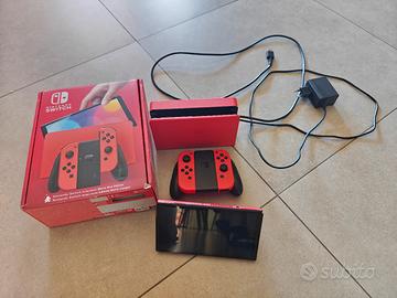 Nintendo switch Oled Mario Red edition 