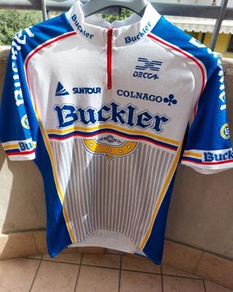Maglia Bici Vintage Decca Buckler Colnago Suntour 