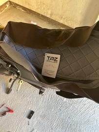 Rivestimento sella in pelle scrambler ducati