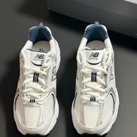 New Balance 530 White Silver Navy Taglia 41