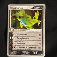 Tyranitar EX holo ex forze nascoste