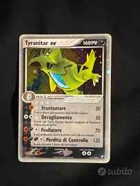 Tyranitar EX holo ex forze nascoste