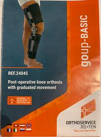 Ortesi ginocchio postoperatoria movimento graduato