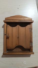 Portachiavi in legno da muro casa chiave armadiett