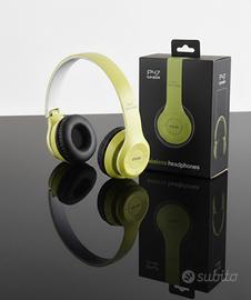 Cuffie Wireless Smartphone Console Verde Lime 