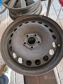 cerchioni audi/volkswagen + copri cerchioni sparco