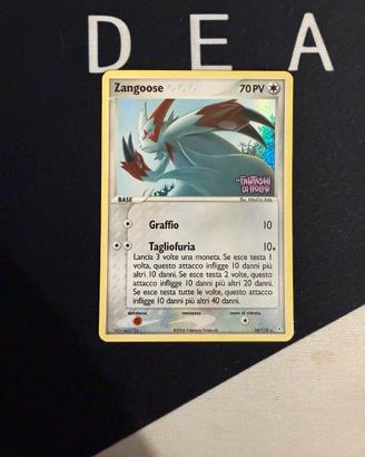 Zangoose Stamped HP 34/110 Ita