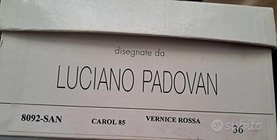Scarpe rosse Luciano Padovan