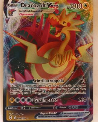 Carta Pokemon Drazolt Vmax