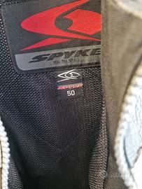 giacca in pelle spike