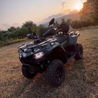 Quad Cf moto 450L con cerchi in lega