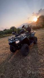 Quad Cf moto 450L con cerchi in lega