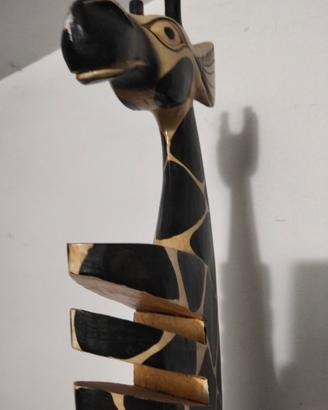 giraffa complemento d'arredo vintage o da esposizi