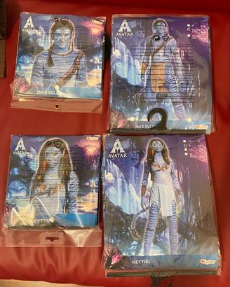 Carnevale costume Avatar +parrucche e Zingara