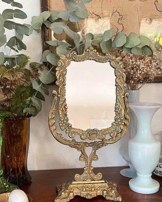 specchio da tavolo vintage 
