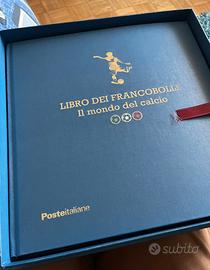 Libro francobolli del mondo del calcio