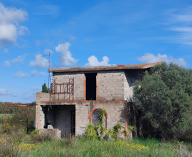 Casa grezza località bacchixeddu, pula