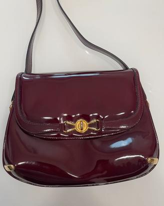 Borsa Gucci vintage originale bordeaux