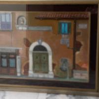Riproduzione quadro Battelli