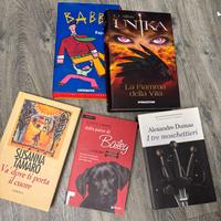 Lotto 5 libri narrativa e ragazzi – classici altro