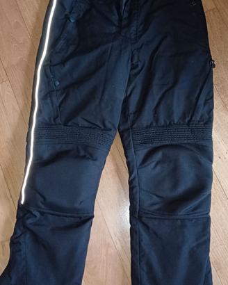 Tuta moto taglia M e protezione schiena