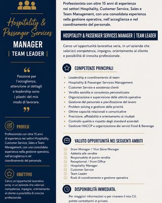 Store Manager / Vice Store Manager