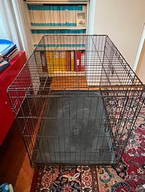 Gabbia pieghevole per cani