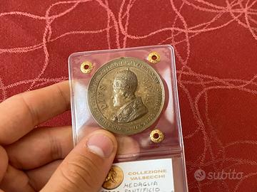 MEDAGLIA BRONZO 1869 PAPA PIO IX CONCILIO VATICANO