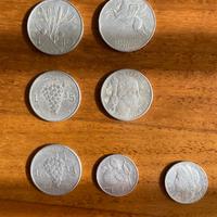 Monete 10 - 5 - 1 lira