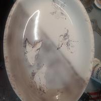 piatto  ovale ceramica  Albisola 