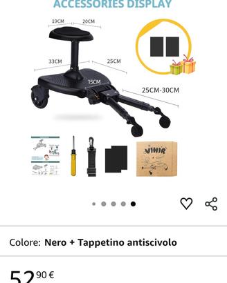 Pedana per bambino da passeggino